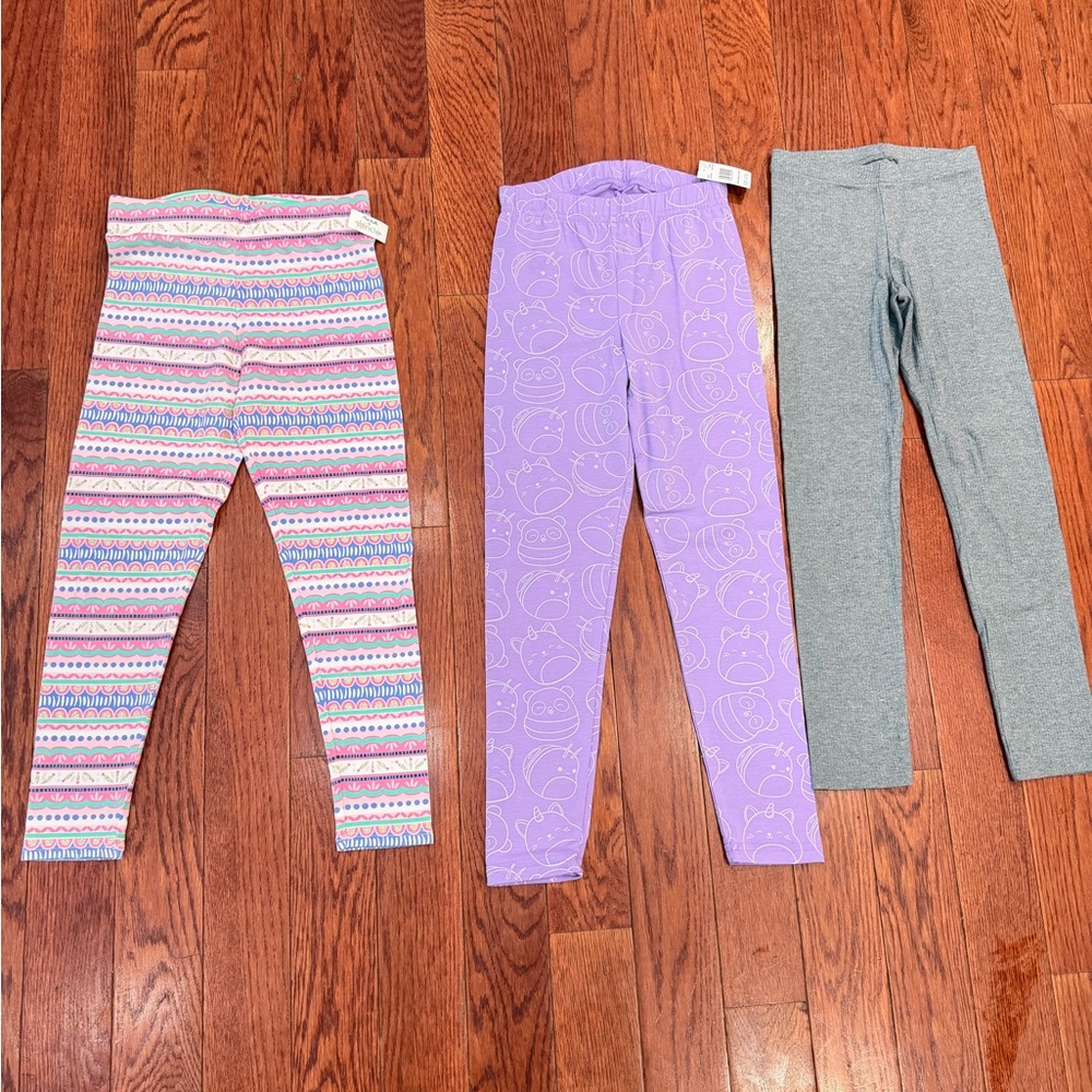 Colorful Kids Leggings Set